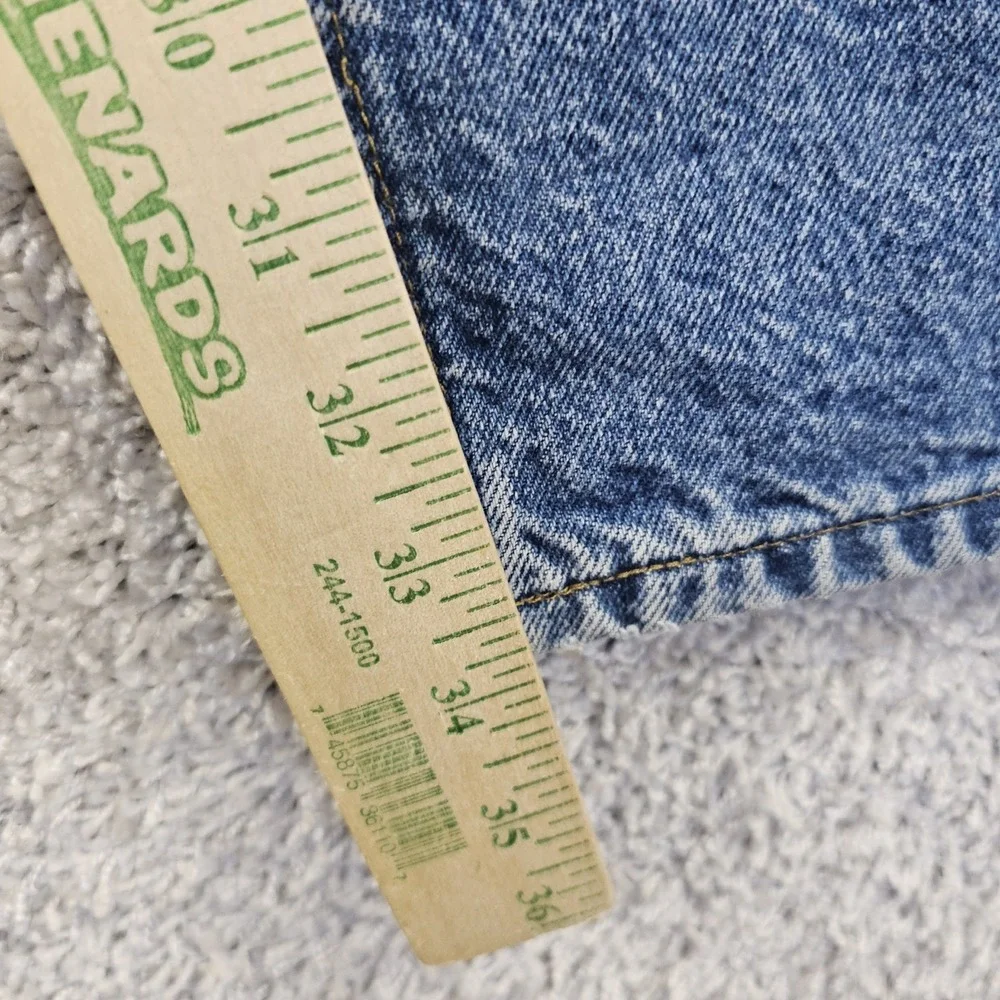 Carhartt Plaid Lined Jeans Mens 33x34 Relaxed Fit B172 DST Thrashed Distressed
